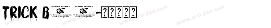 Trick B12字体转换